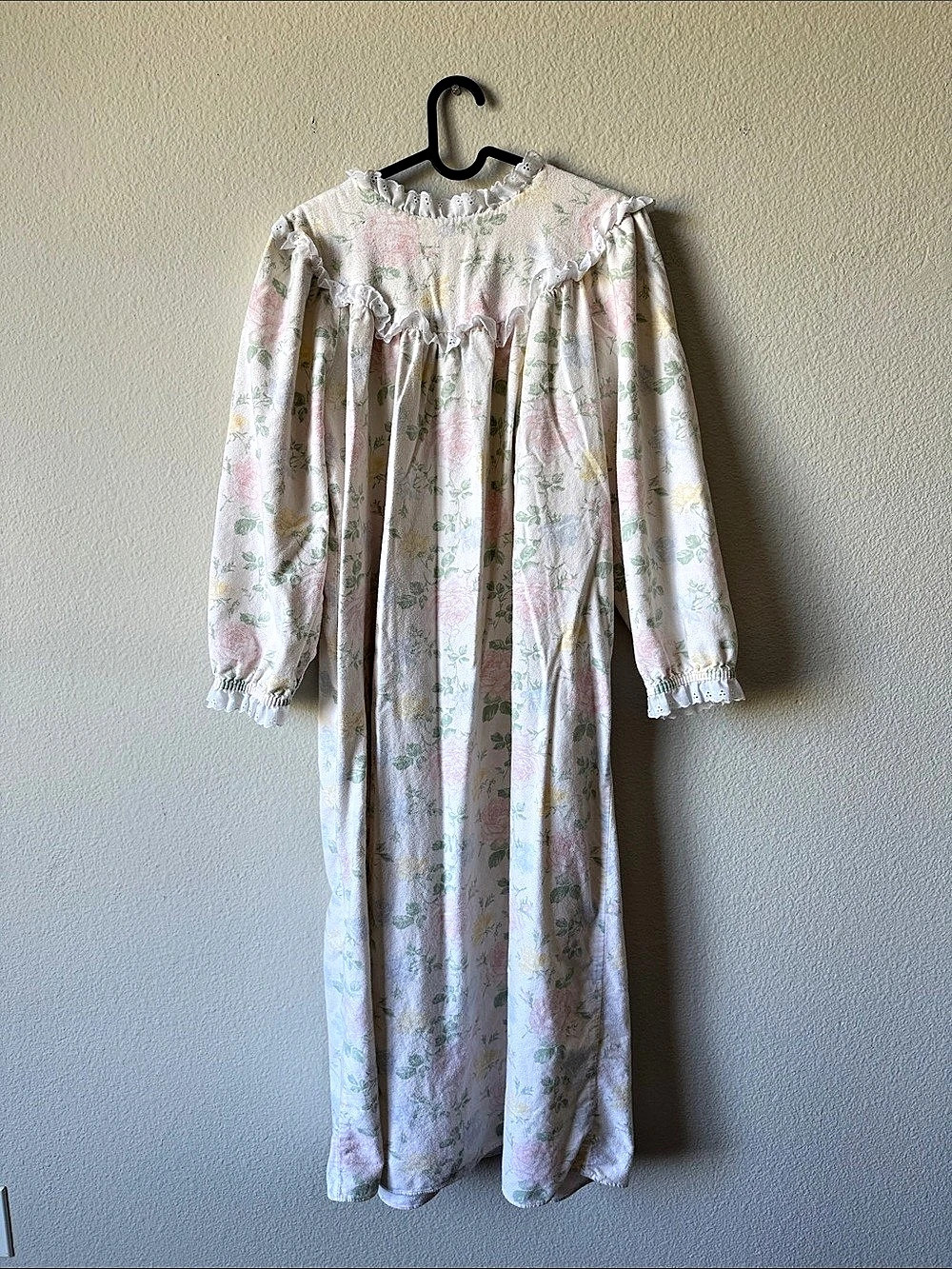 Lanz of Salzburg Floral 100% Cotton Nightgown